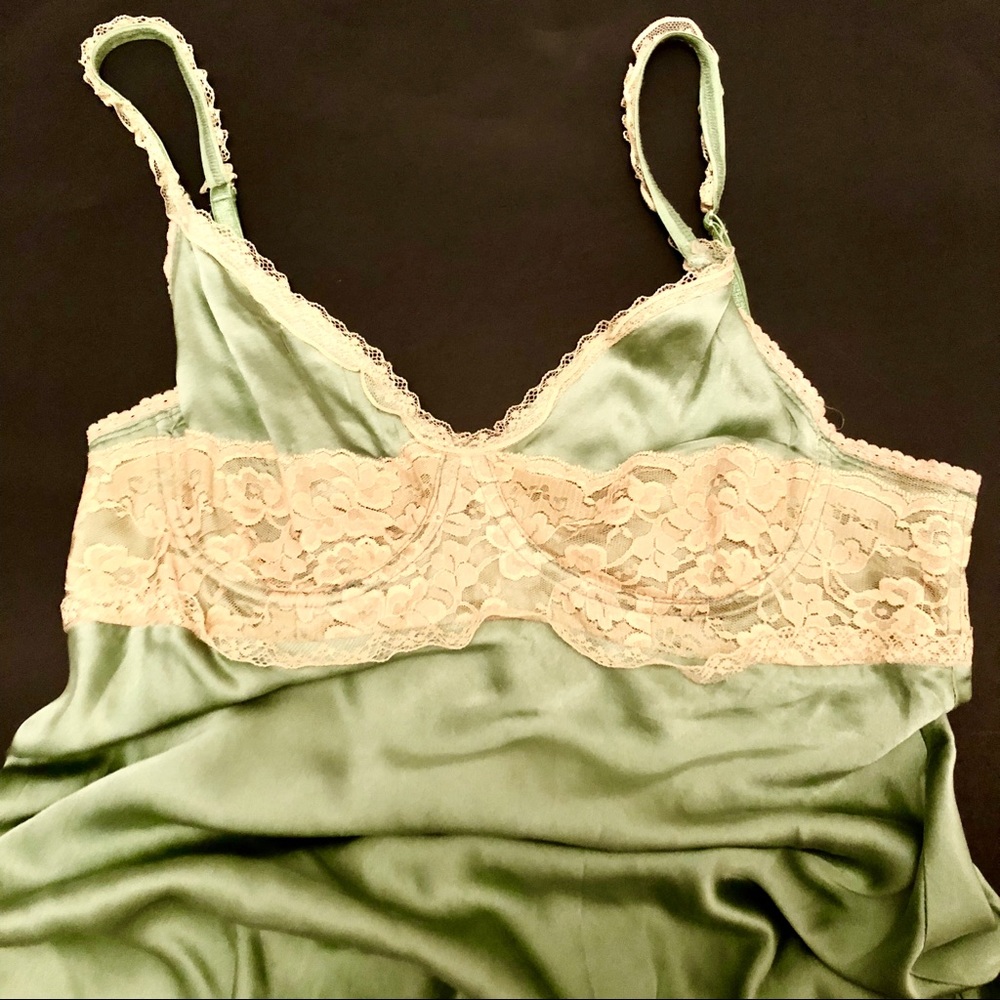 Heart moon star silk top